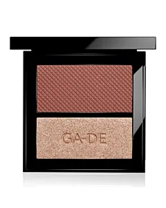 GA-DE Velveteen Blush & Shimmer Duet 46 Blush & Glow 7.4gm